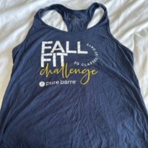 Pure Barre Navy tank